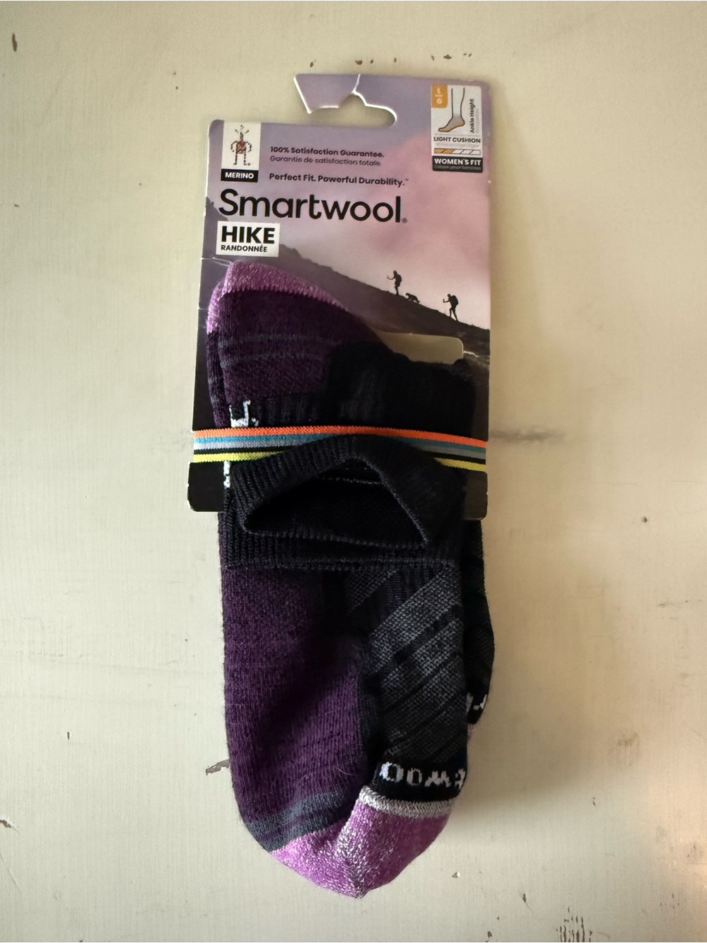 SmartWool Hike Ankle length socks • NWT • Women’s large